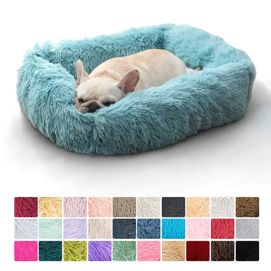 Rectangle Plush Dog Bed Winter Warm Mat Small Medium Big Pet Cat Dog Bed